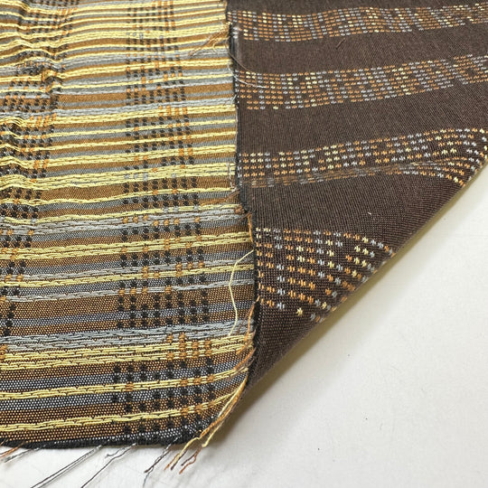 Reading Between The Lines - Tapestry Weave Poly Woven - Multi Stripes - 0.45M Bundle