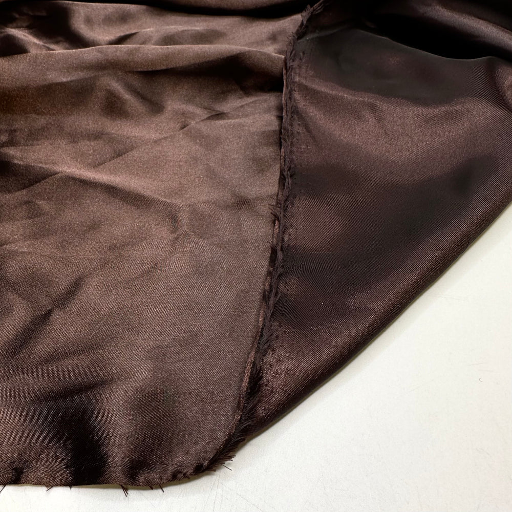 The Cats Happy Mew Year - Satin Poly Woven - Brown - 1.2M Bundle