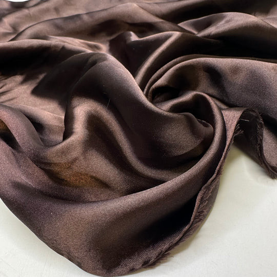 The Cats Happy Mew Year - Satin Poly Woven - Brown - 1.2M Bundle