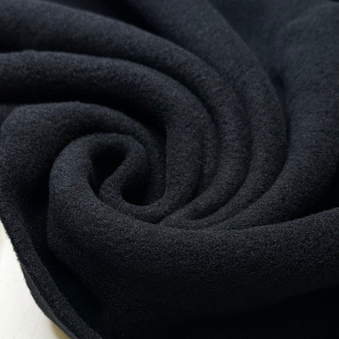 Spending NYE In My Comfy Clothes - Fleece Poly Knit - Black - 1.1M Bundle
