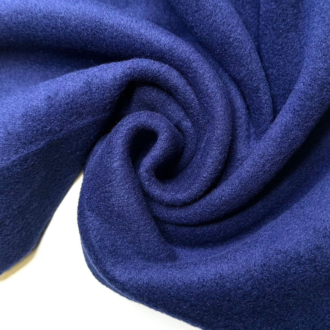Just A Hot Chocolate For Me Please - Fleece Poly Knit - Navy - 3M Bundle