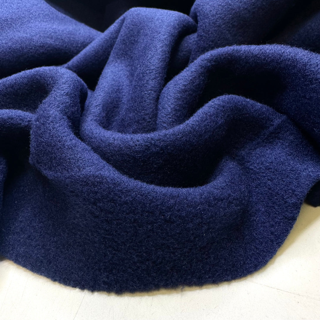 Just A Hot Chocolate For Me Please - Fleece Poly Knit - Navy - 3M Bundle