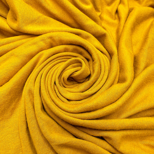 Goldenrod Bouquet - Bamboo Blend Knit - Dark Yellow - 3.25M Bundle