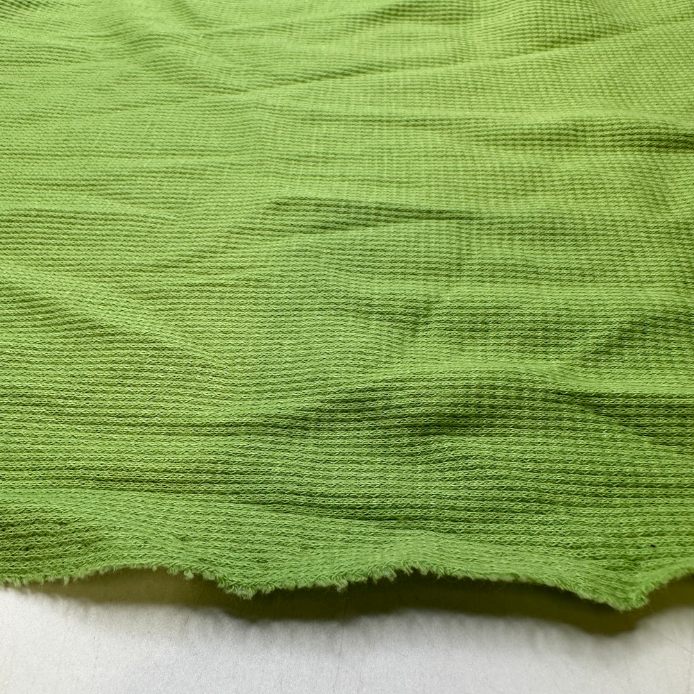 Freshly Mowed Grass - Waffle Knit Natural Blend Knit - Light Green - 4M Bundle