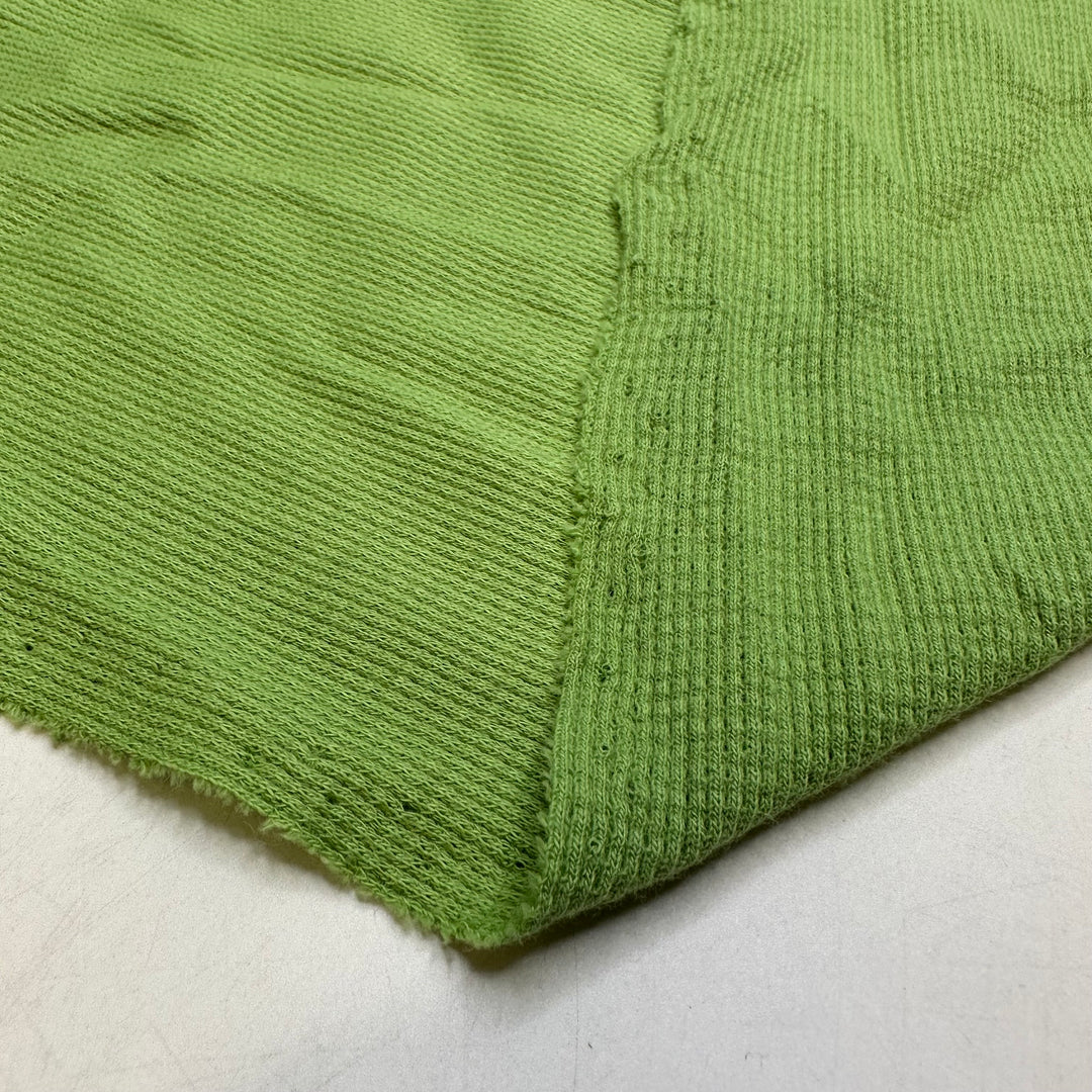 Freshly Mowed Grass - Waffle Knit Natural Blend Knit - Light Green - 4M Bundle