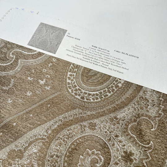 UB - Decorating My First Apartment - Cotton/Poly Woven - Multi Paisley - 0.44M Bundle
