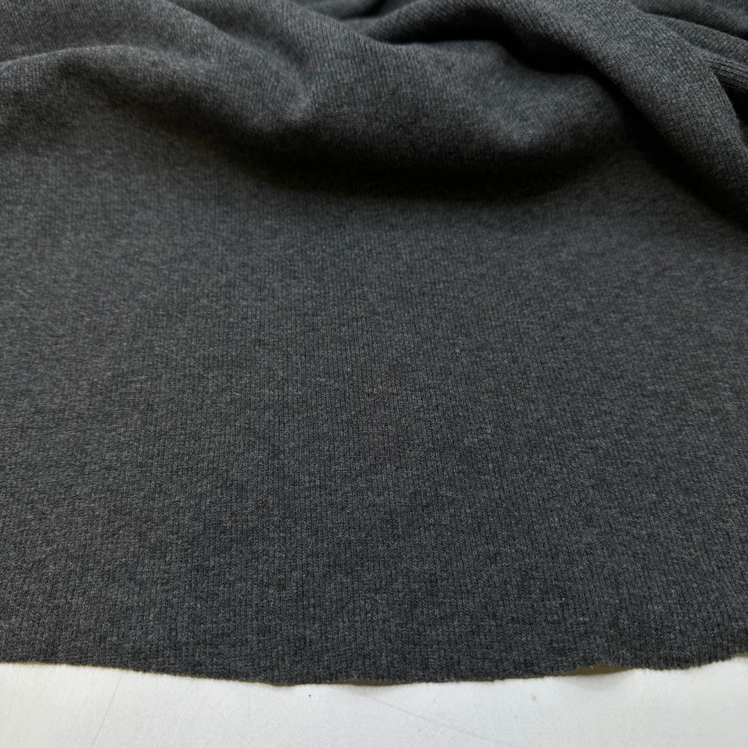 Rainy Days - Tubular Rib Knit Cotton Knit - Dark Grey - 1.9M Bundle