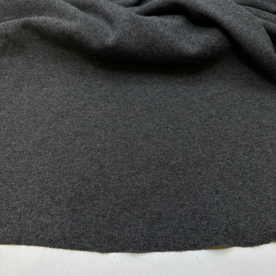 Rainy Days - Tubular Rib Knit Cotton Knit - Dark Grey - 1.9M Bundle