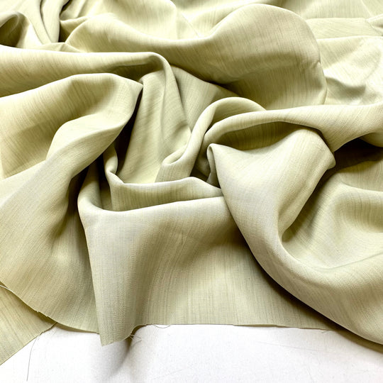 Felling Pretty Green - Poly Woven - Light Green Brush Stroking Like Lines - 1.6M Bundle