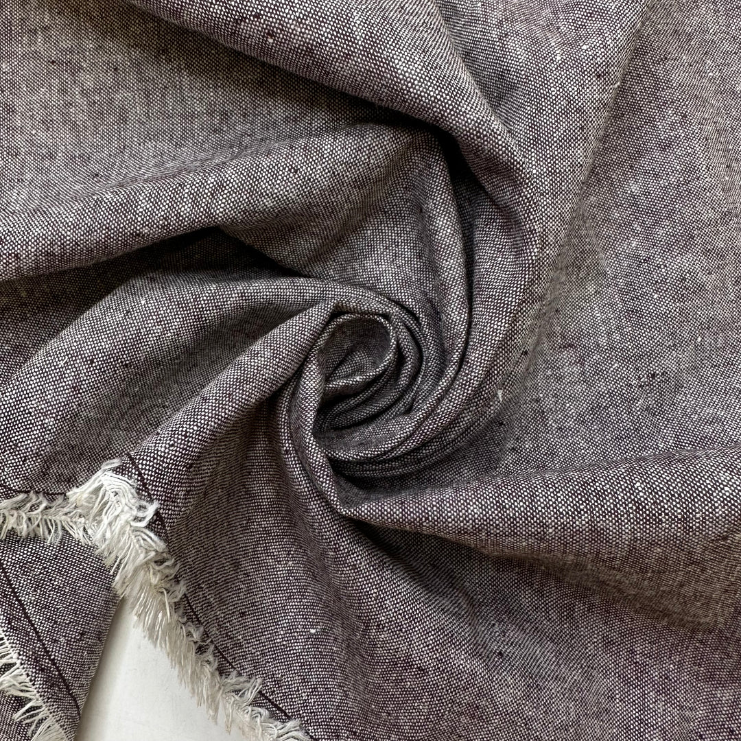 Sifting Cocoa Powder - Cotton Woven - White/Burgundy - Bundles