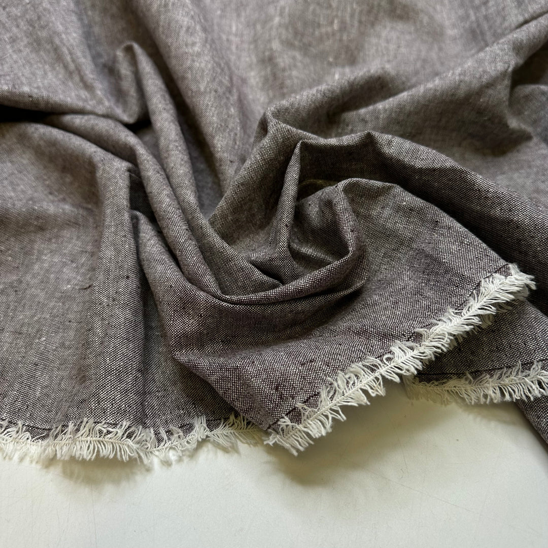 Sifting Cocoa Powder - Cotton Woven - White/Burgundy - Bundles