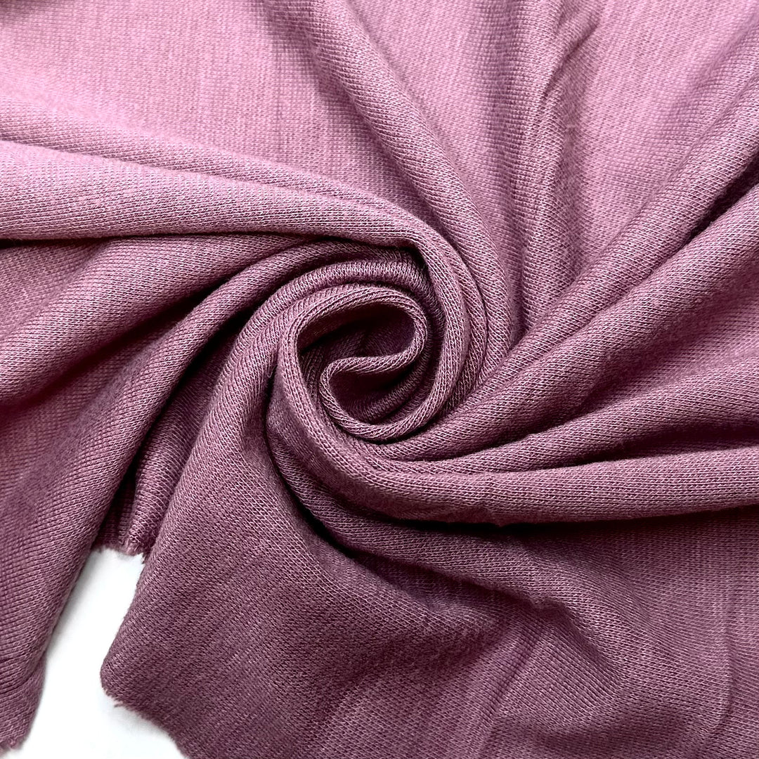 Yoga Glow - Rib Knit Cotton/Tencel Knit - Pink - 3.6M Bundle