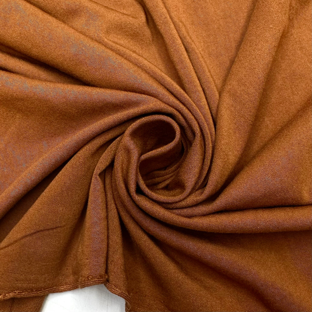 Cinnamon Rolls - Rib Knit Bamboo/Cotton Knit - Light Brown - 2.3M Bundle