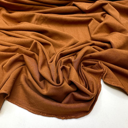 Cinnamon Rolls - Rib Knit Bamboo/Cotton Knit - Light Brown - 2.3M Bundle