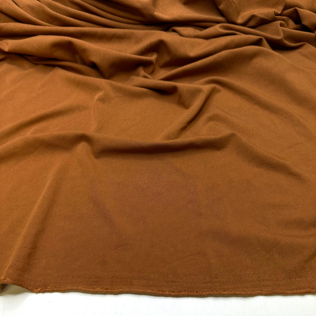 Cinnamon Rolls - Rib Knit Bamboo/Cotton Knit - Light Brown - 2.3M Bundle