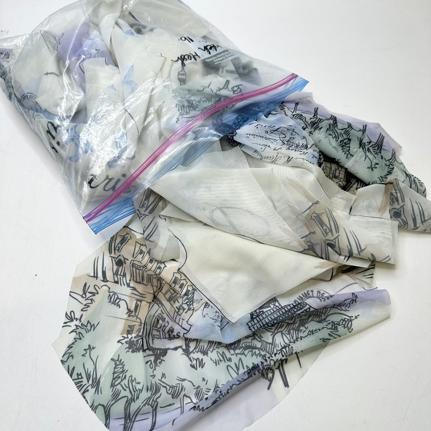 Patterned Scrap Mesh Packs - Mesh Poly/Spandex Knit - Multi Patterns ...