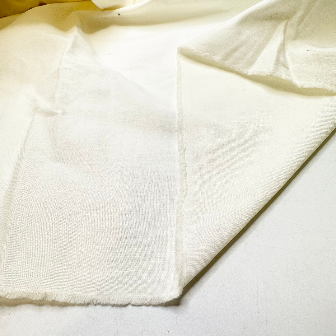 Working With A Blank Canvas - Cotton Woven - Cream - 2.7M Bundle