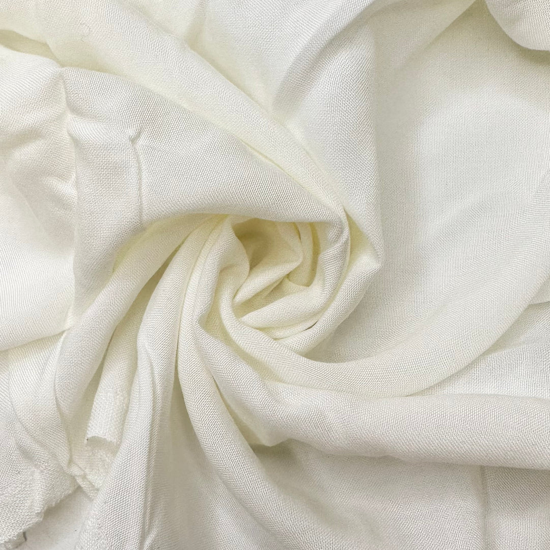 Ironing Out My Problems - Bamboo Blend Woven - Cream - 2.5M Bundle