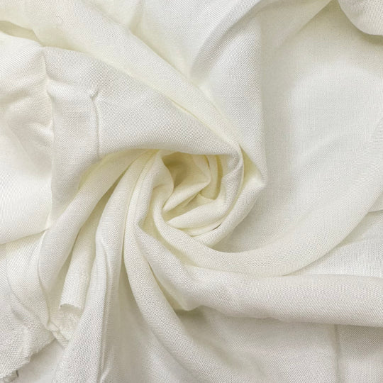 Ironing Out My Problems - Bamboo Blend Woven - Cream - 2.5M Bundle