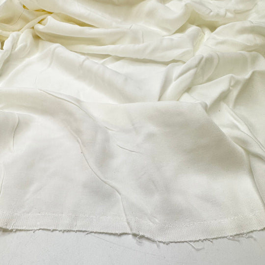 Ironing Out My Problems - Bamboo Blend Woven - Cream - 2.5M Bundle