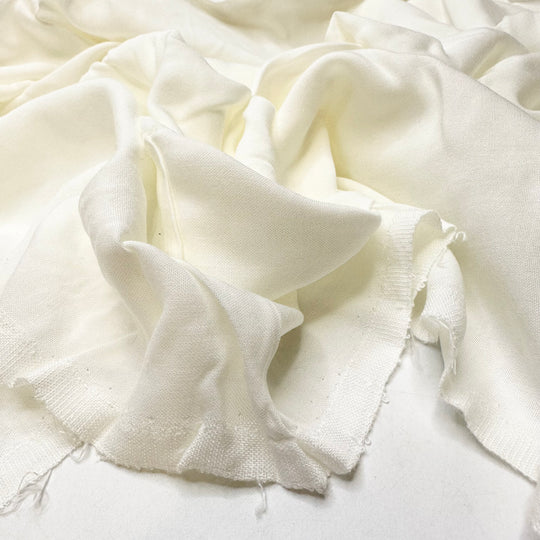 Ironing Out My Problems - Bamboo Blend Woven - Cream - 2.5M Bundle