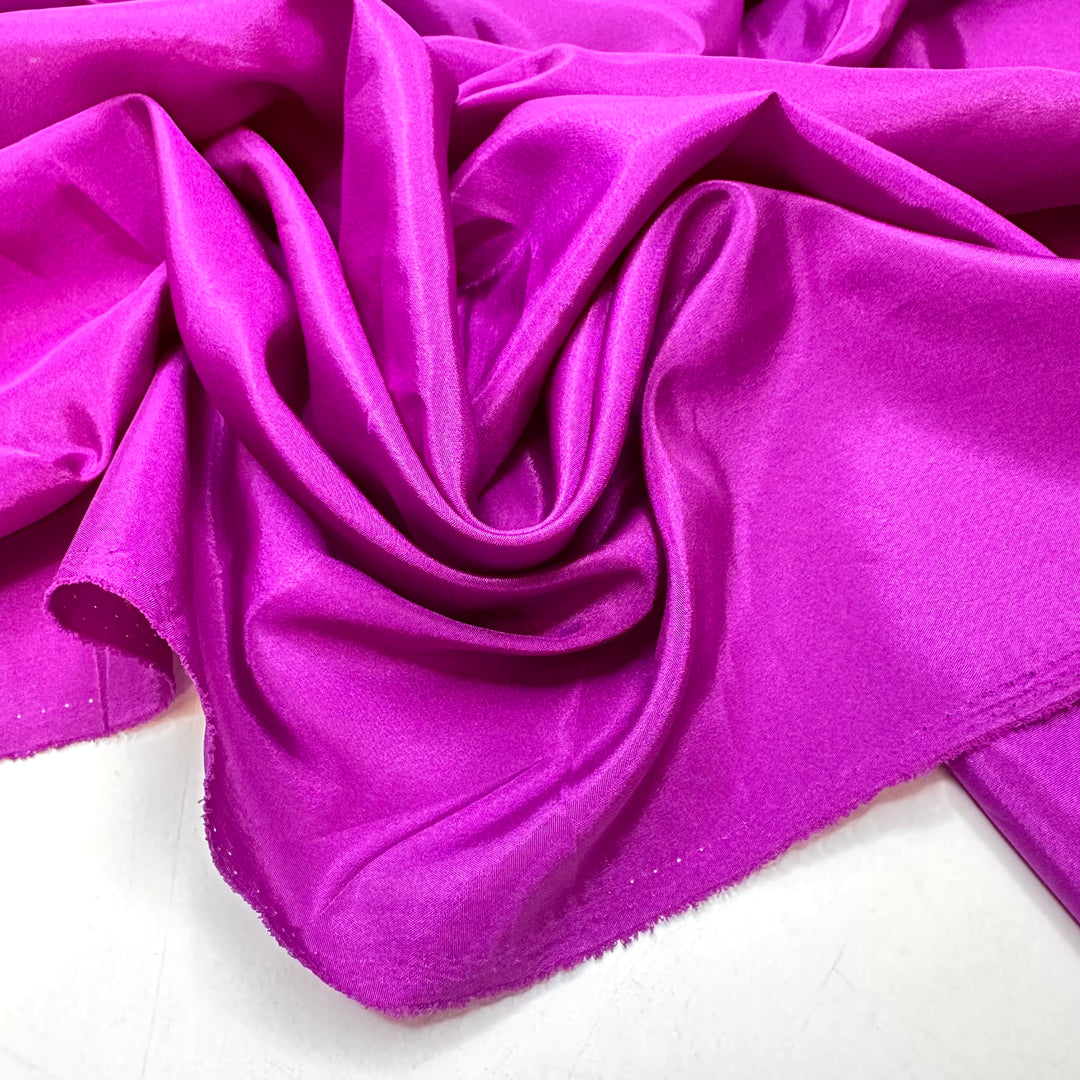 Warding Off Fabric Demons - Satin Poly Woven - Purple - 1.5M Bundle