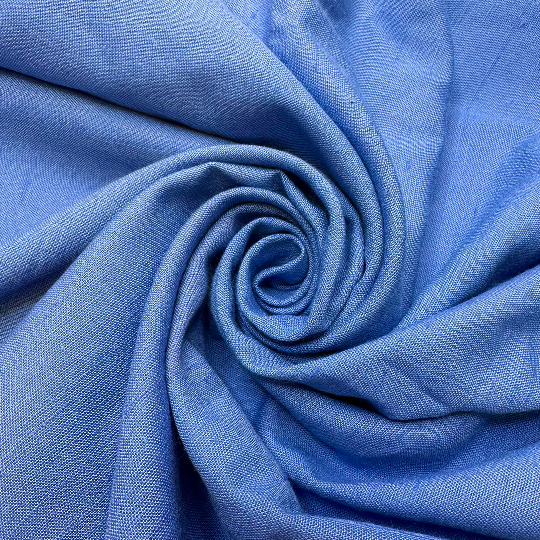 Actually Keeping Up My Resolution - Cotton/Poly Woven - Light Blue - 2.2M Bundle