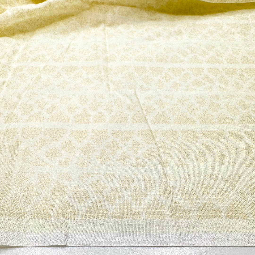Sew Happy - Cotton Woven - Cream/Beige Abstract - 2.6M Bundle