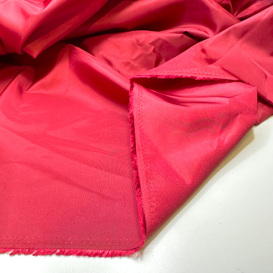 Big Projects Coming Up - Taffeta Poly Woven - Red - 3.7M Bundle