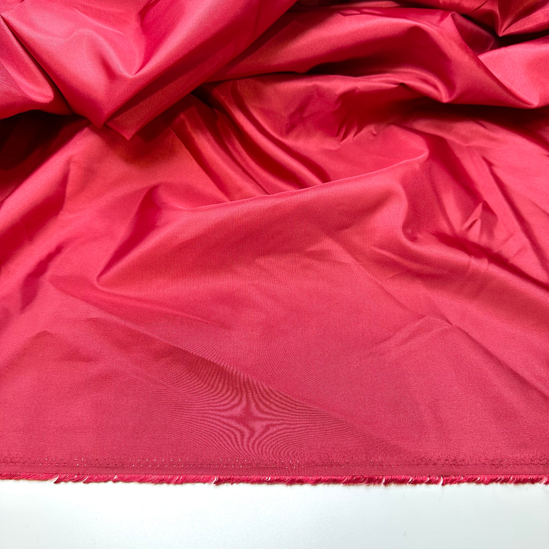 Big Projects Coming Up - Taffeta Poly Woven - Red - 3.7M Bundle