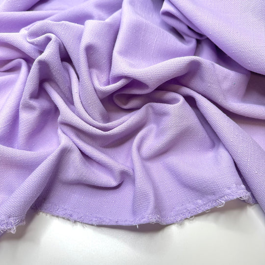 Making My It Outfit For 2024 - Slub In The Weave Sport Knit Poly Knit - Light Purple - 2.6M Bundle