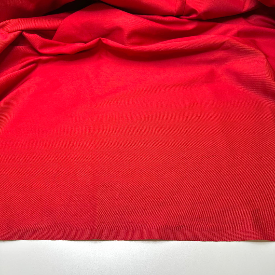 I Ll See It Through - Twill Weave Polyester Blend Woven - Red - 2.2M Bundle