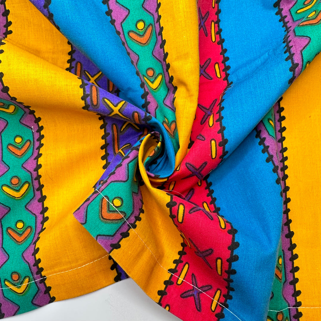 90s Baby - Cotton/Poly Woven - Multi Geometric - 1.6M Bundle