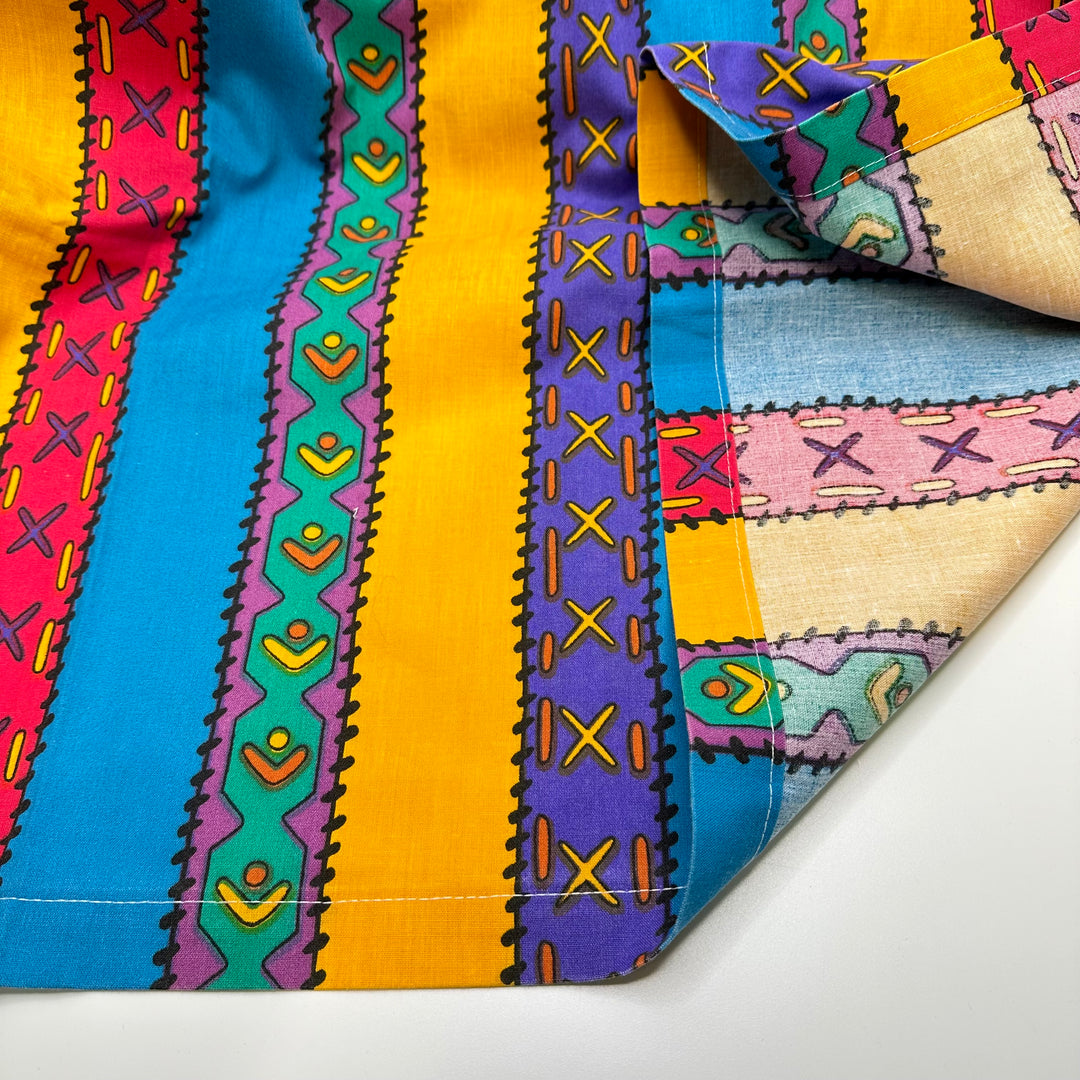 90s Baby - Cotton/Poly Woven - Multi Geometric - 1.6M Bundle