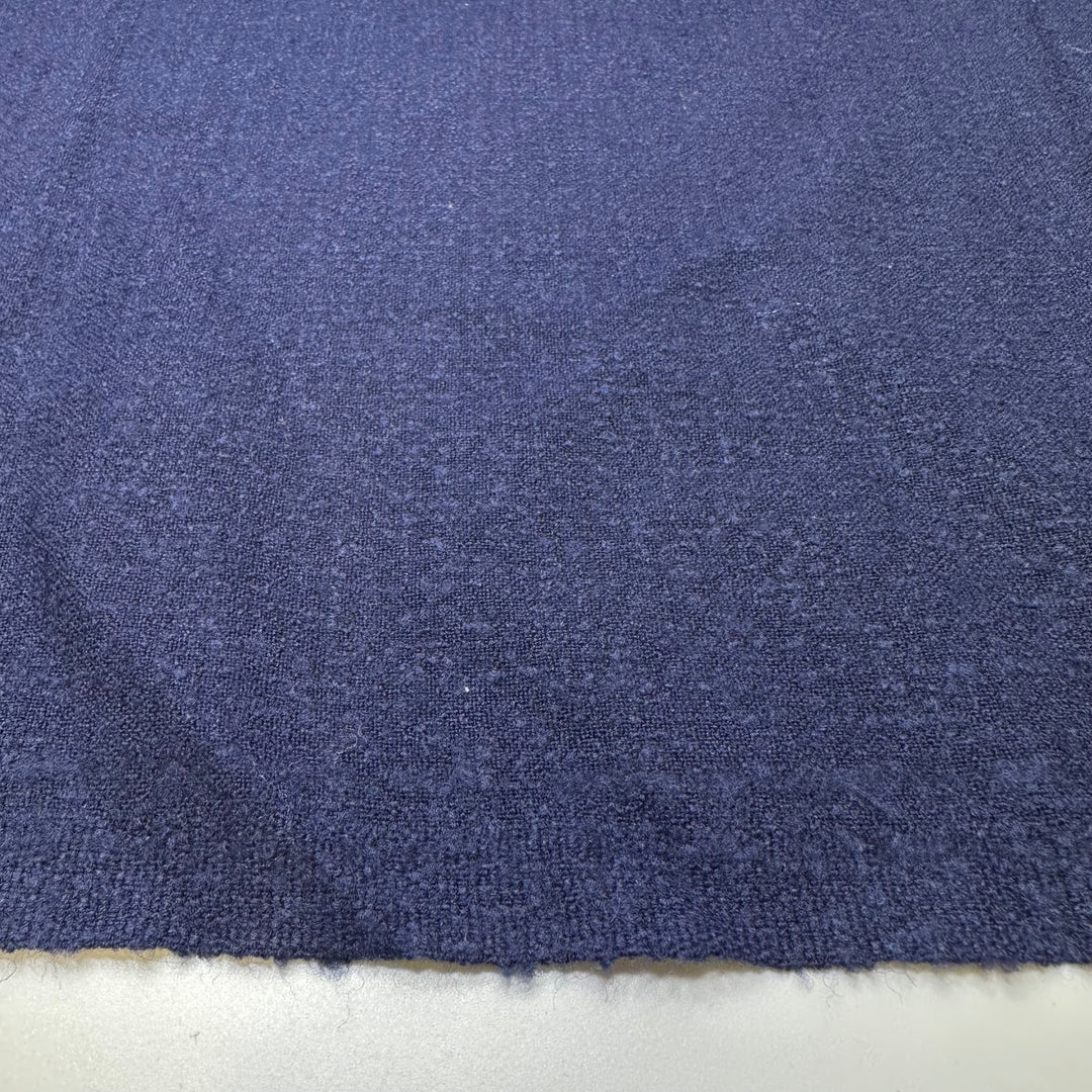 Riding A Penny Farthing - Wool Blend Woven - Dark Blue - 3.15M Bundle