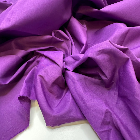 Silent Films - Cotton Blend Woven - Purple - 1M Bundle