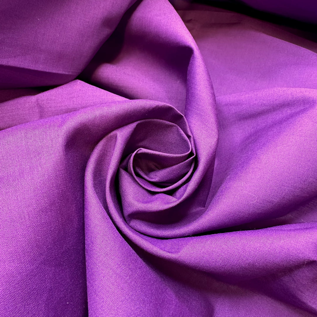 Silent Films - Cotton Blend Woven - Purple - 1M Bundle