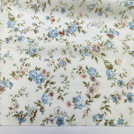 They Used Everything - Poly/Cotton Woven - Cream Multi Floral - 2.3M Bundle