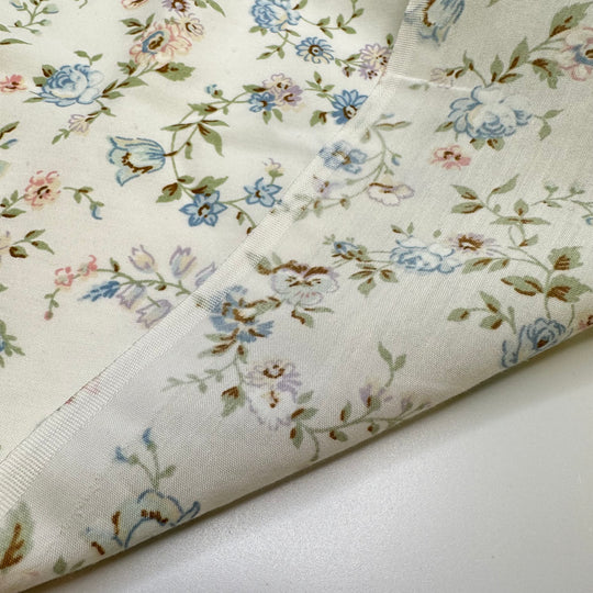 They Used Everything - Poly/Cotton Woven - Cream Multi Floral - 2.3M Bundle