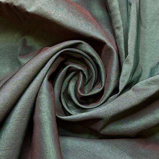 Into The Forest - Vintage Taffeta Poly Woven - Dark Green - 1.5M Bundle
