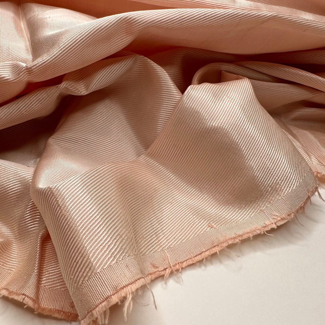 UB - It S A Dusty Rose Kind Of Thing - Vintage Twill Weave Silk Blend Woven - Light Pink - 2.7M Bundle