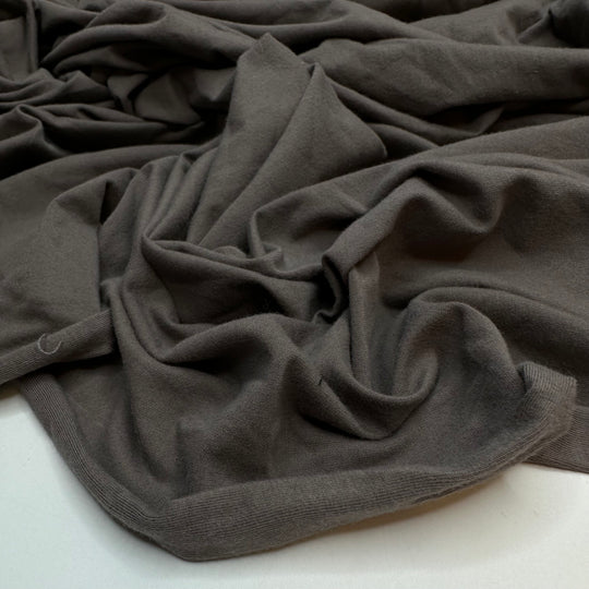 Back To Basics - Jersey Cotton Knit - Brown - 3.5M Bundle