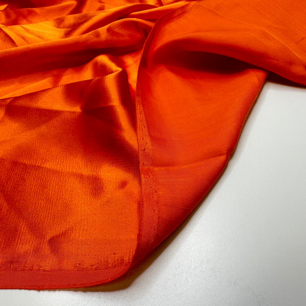 Warm Glow - Sateen Poly Woven - Orange - 0.9M Bundle