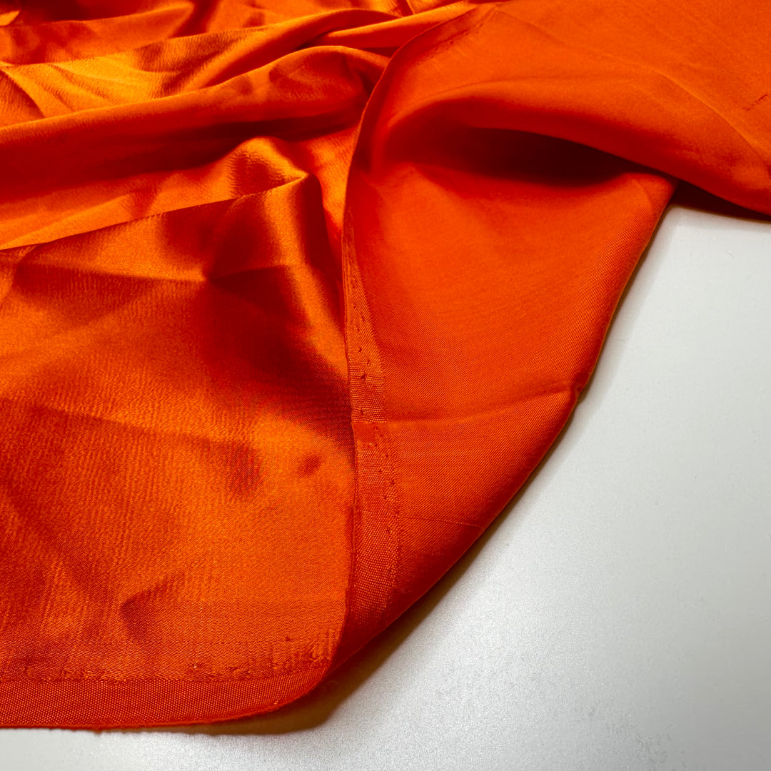 Warm Glow - Sateen Poly Woven - Orange - 0.9M Bundle