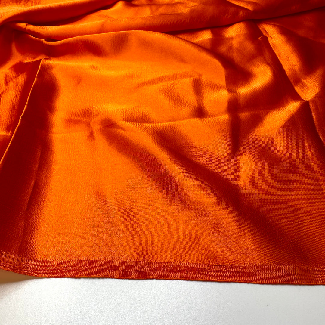 Warm Glow - Sateen Poly Woven - Orange - 0.9M Bundle