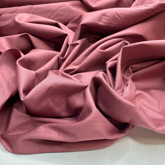 Drawn To A Close - Cotton/Spandex Woven - Pink/Dusky Rose - 1.3M Bundle