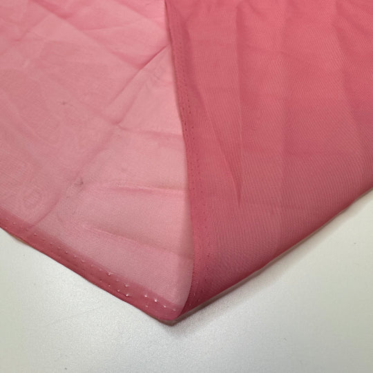 Fluffy Strawberry Cream - Chiffon Poly Woven - Pink - 3M Bundle
