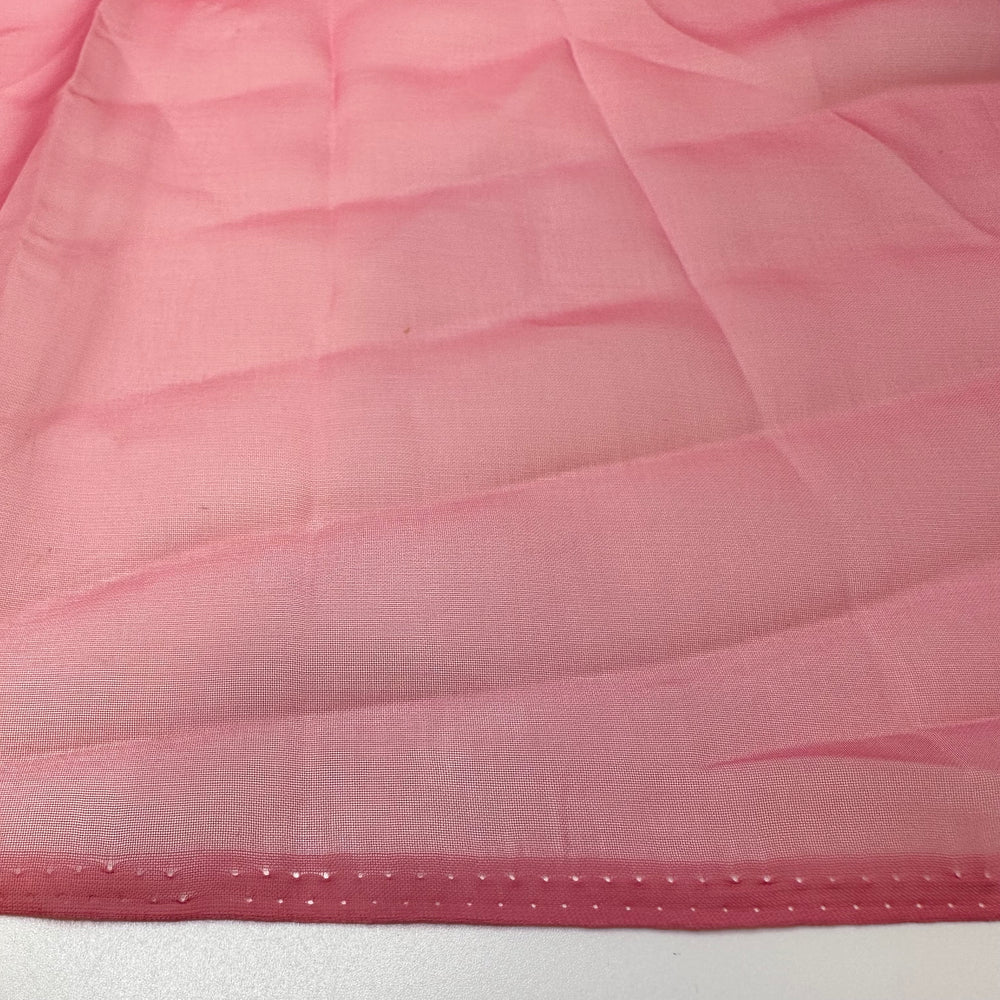 Fluffy Strawberry Cream - Chiffon Poly Woven - Pink - 3M Bundle