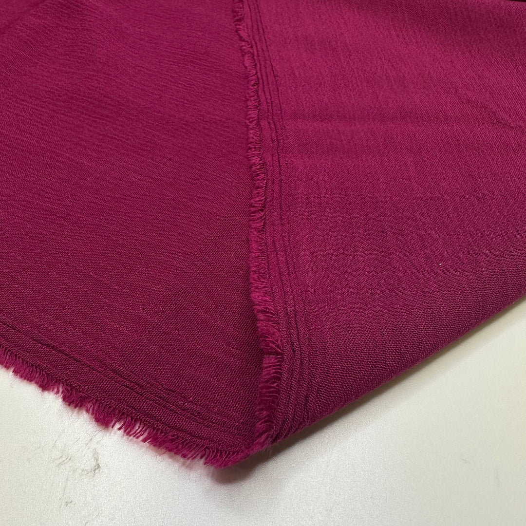 Raspberry Jam - Polyester Blend Woven - Dark Magenta - 3.1M Bundle