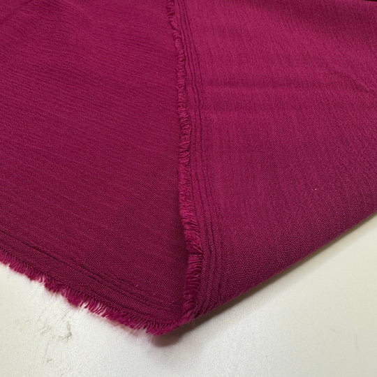 Raspberry Jam - Polyester Blend Woven - Dark Magenta - 3.1M Bundle
